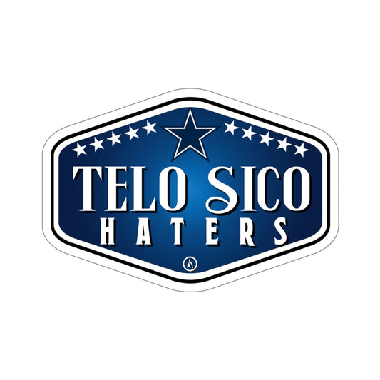 Telo Sico Haters Cowboys Sticker