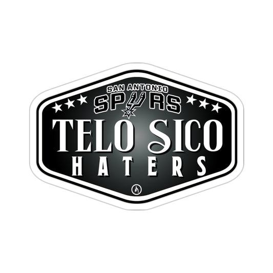 Telo Sico Haters Spurs Sticker