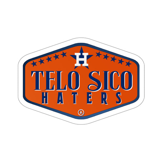Telo Sico Haters Astros Sticker