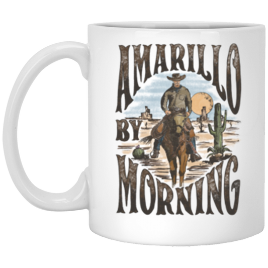 Amarillo By Morning 11 oz. White Mug